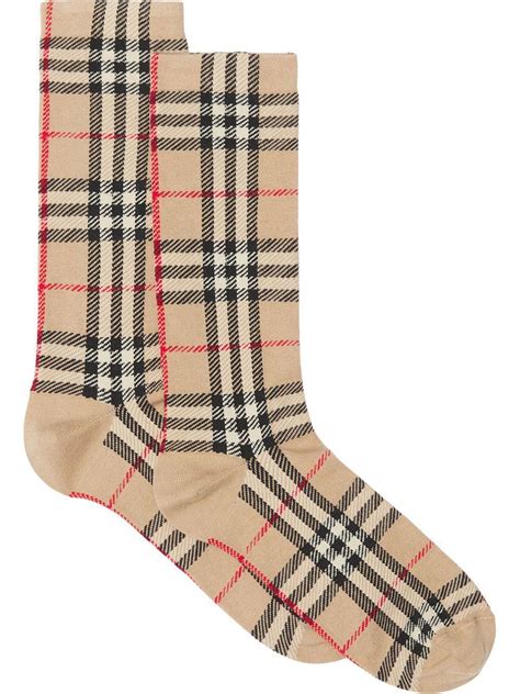 mens burberry socks